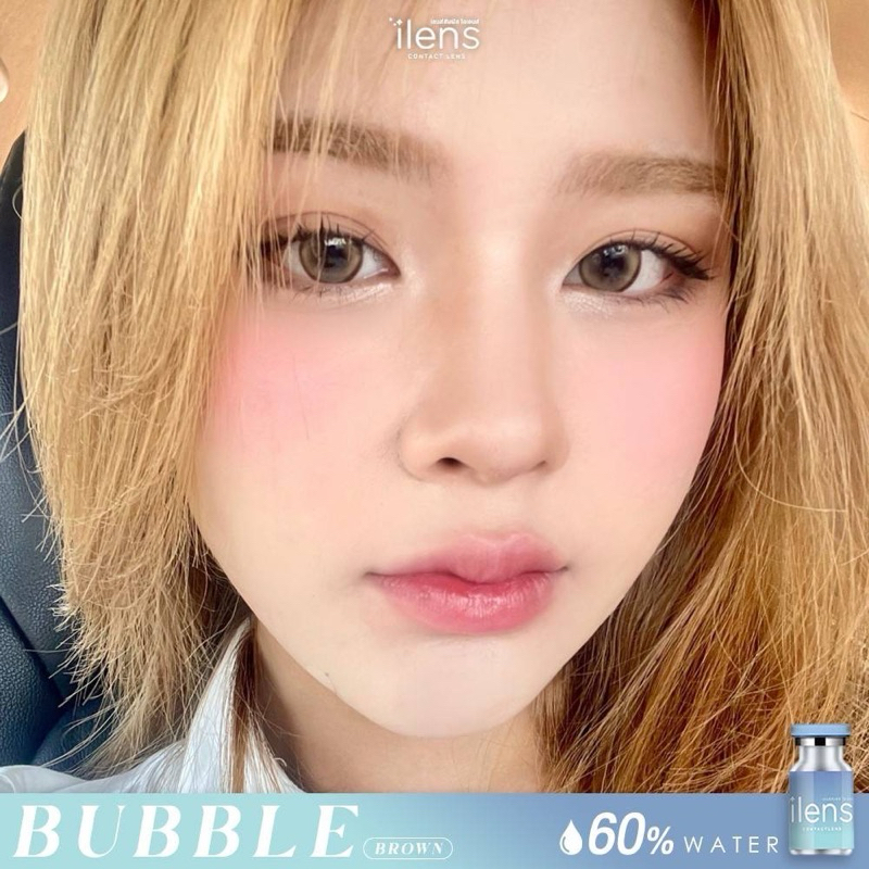 คอนแทคเลนส์ ilens Bubble ค่าอมน้ำ60% ขนาดกลาง