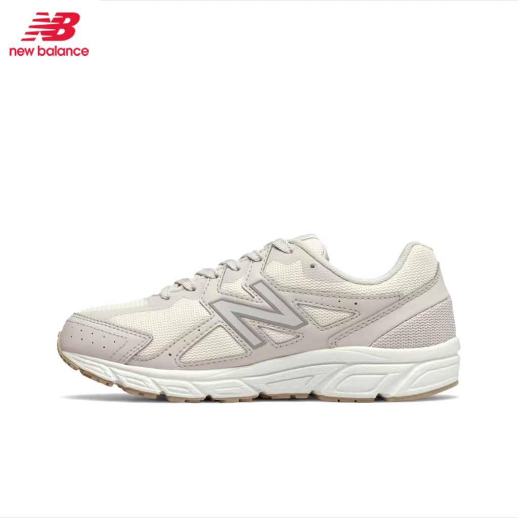New Balance รองเท้าผ้าใบ รองเท้าแฟชั่น New Balance NB 480 Beige ของแท้100% 【สีเทา】