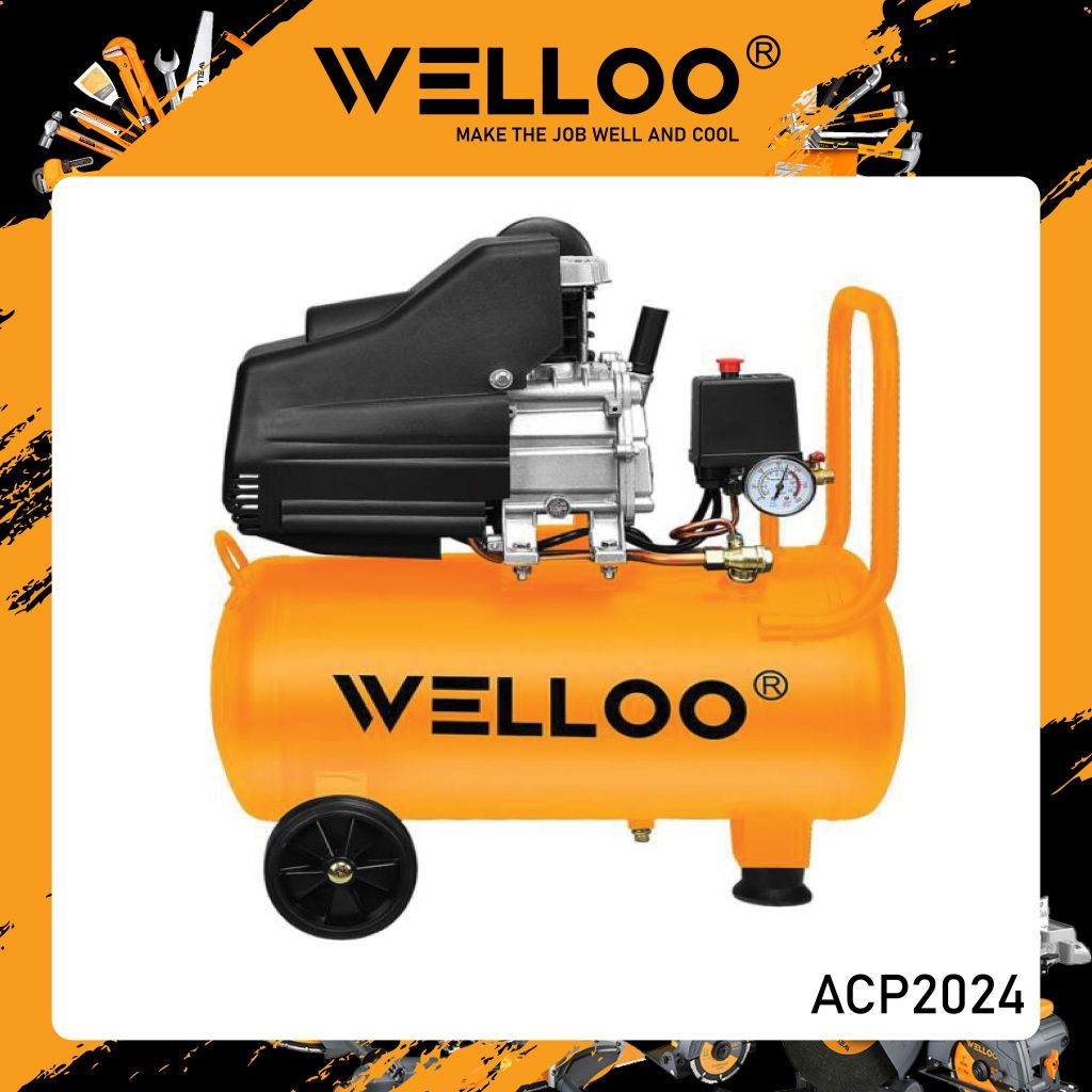 WELOO ACP2024 ปั๊มลม 24 ลิตร