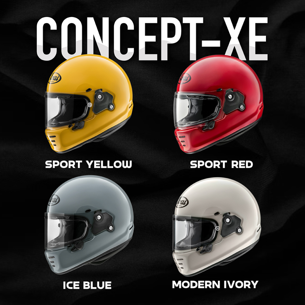 หมวกกันน็อค Arai รุ่น Concept-XE Primary Color