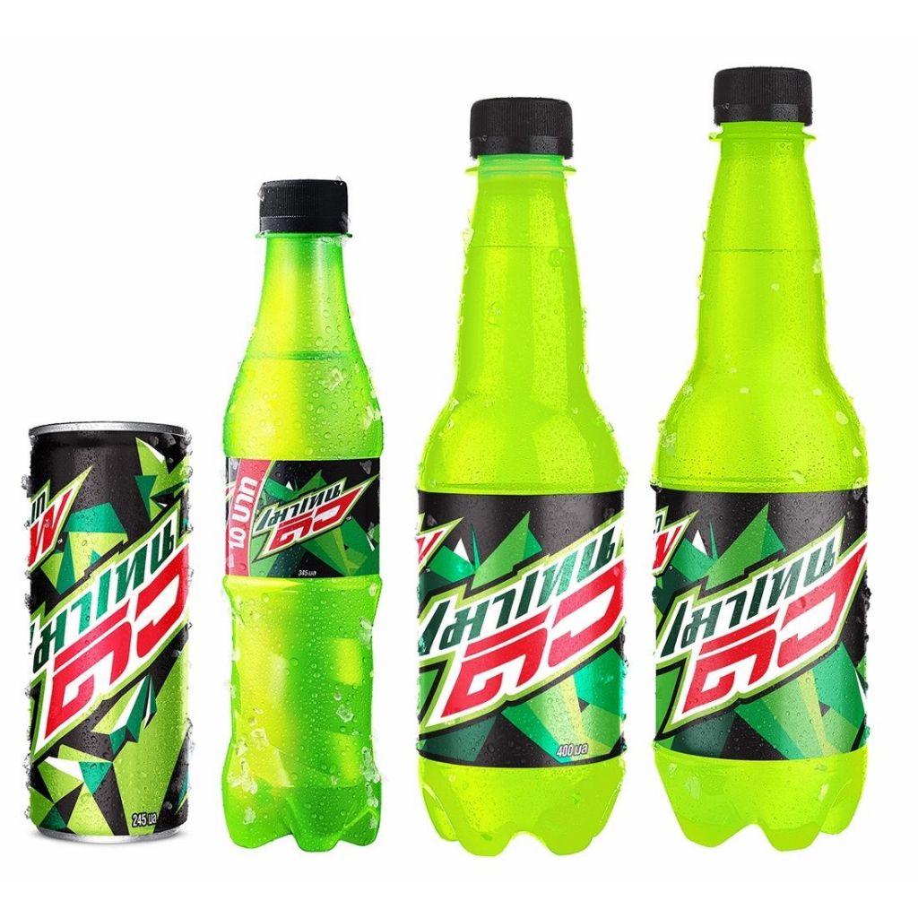 เมาเท่นดิว MOUNTAIN DEW น้ำสไปท์เมาเท่นดิว