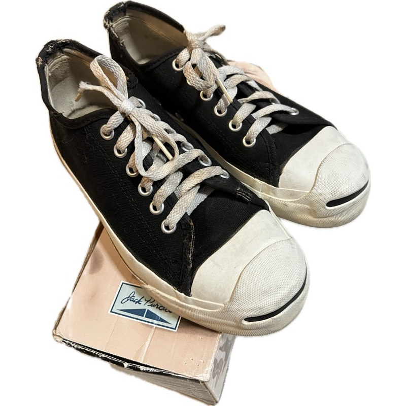 Converse jack purcell made in USA สีดำ
