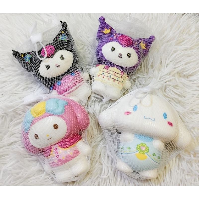 💖พร้อมส่ง💖สกุชชี่ซานริโอ พวงกุญแจสกุชชี่คุโรมิสโลว์ มีกลิ่นหอม ชินนาม่อน ปอม มายเมโลดี้ สกุชชี่พวงกุญแจ