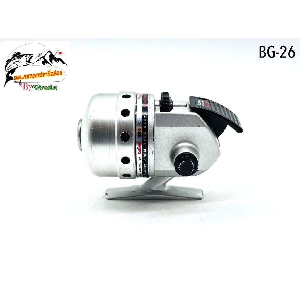 รอกตกปลา  มือ 2 จากญี่ปุ่น DAIWA (ไดว่า) Spincast-ST-20 (ฺBG-26) รอกเบท หยดน้ำ ทรงกลม กระปุก รุ่นเก่