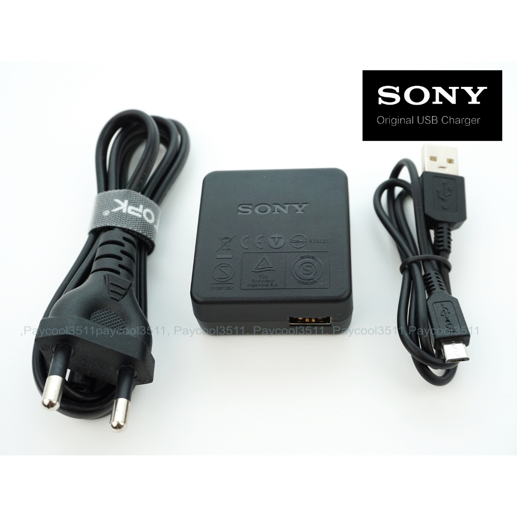 สายชาร์จกล้อง sony AC-UB10D ของแท้ a5100, a6300,A6400,A6500,A6600, ZV-1 DSC-HX90V, WX50, A7II, พร้อม