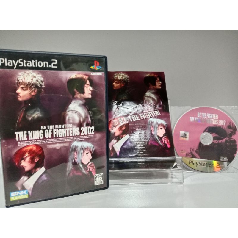 แผ่นเกมส์ Ps2 - The King Of Fighters 2002 (Playstation 2) (ญี่ปุ่น) ‼️ แผ่นไม่มีรอยแต่เป็นฝ้า คู่มือ