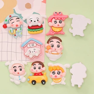 เรซิ่นรวมแบบ (คละ10 ชิ้น) ลายน่ารักๆ (เรซิ่นเปล่าไม่แถมตัวติด) 3D ตกแต่งงาน DIY งานฝีมืออื่นๆ F002
