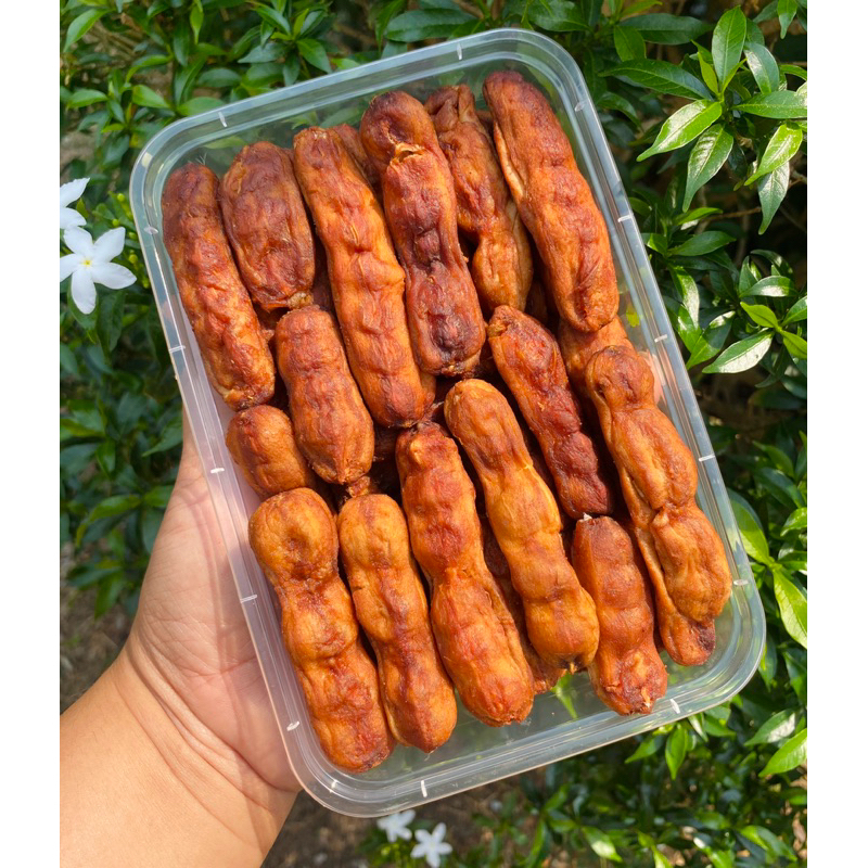 มะขามหวานไร้เมล็ด ฝักข้อสวย 3-6 ข้อ กล่อง 200กรัม หวานอมเปรี้ยว