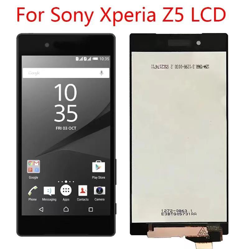 สำหรับ Sony Z1 Z2 Z3 Z4 Z5 L36H ประกอบหน้าจอ LCD หน้าจอสัมผัส