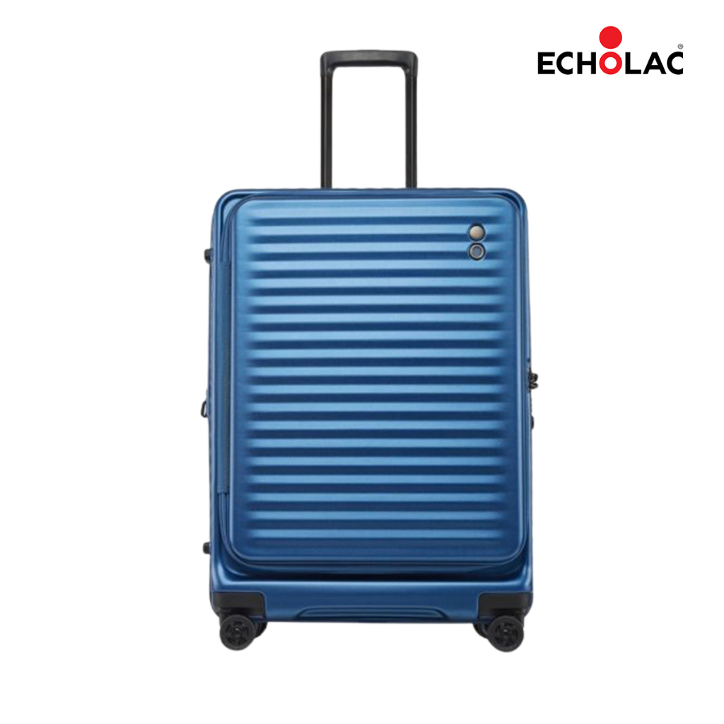 Echolac กระเป๋าเดินทางเปิดฝาหน้า รุ่นเซเลสตร้า (Celestra PC183FA) : สีน้ำเงิน