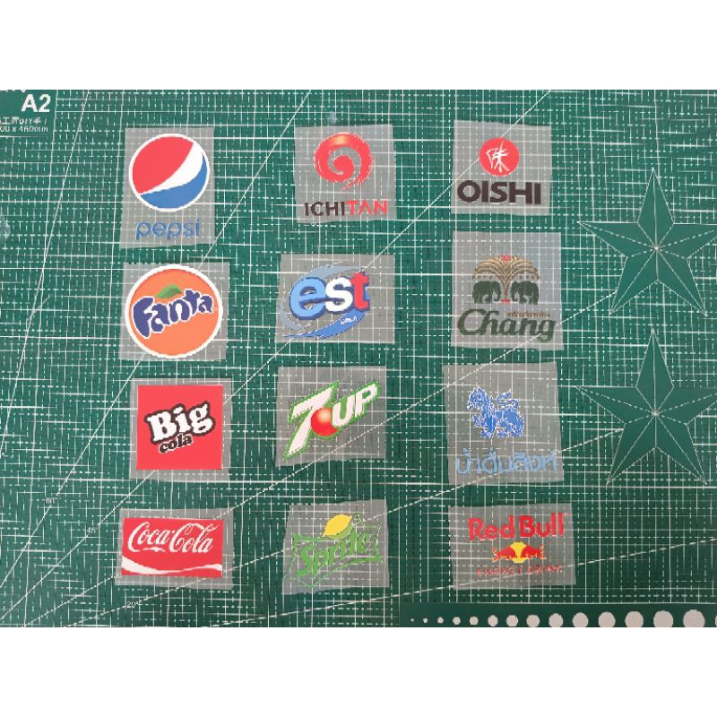 ตัวรีดติดเสื้อผ้าDTF โลโกต่างๆ