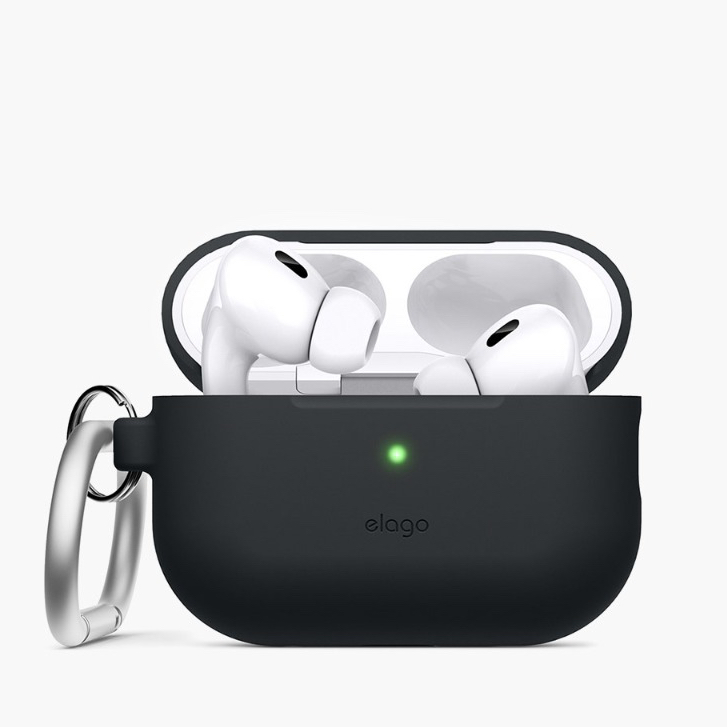 elago เคส สำหรับ Silicone Hang Case for AirPods Pro2 [8 Colors] Lightning And Type C ลิขสิทธิ์แท้