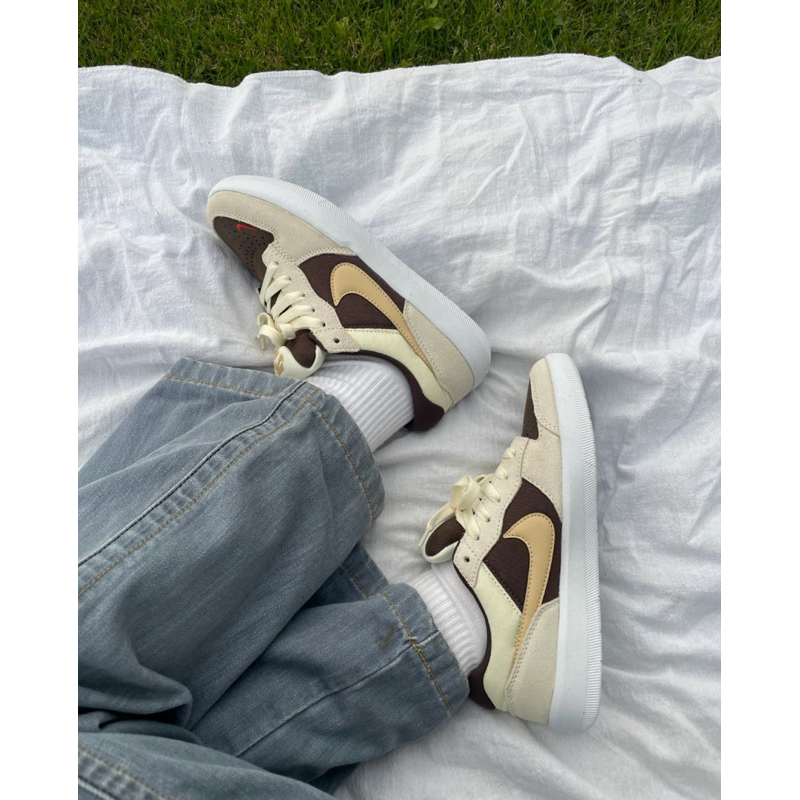 รับประกันของแท้ Nike Force 58 SB ” Sesame Baroque Brown “ ⚠️ร้านผ่อนspaylaterไม่ได้