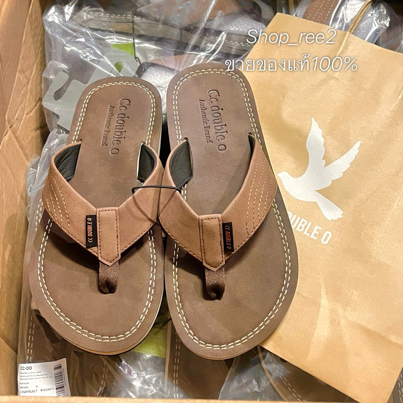 รองเท้าแตะหนีบผู้ชาย CC-OO ของแท้  มีถุงช็อป / คอลใหม่ล่าสุด