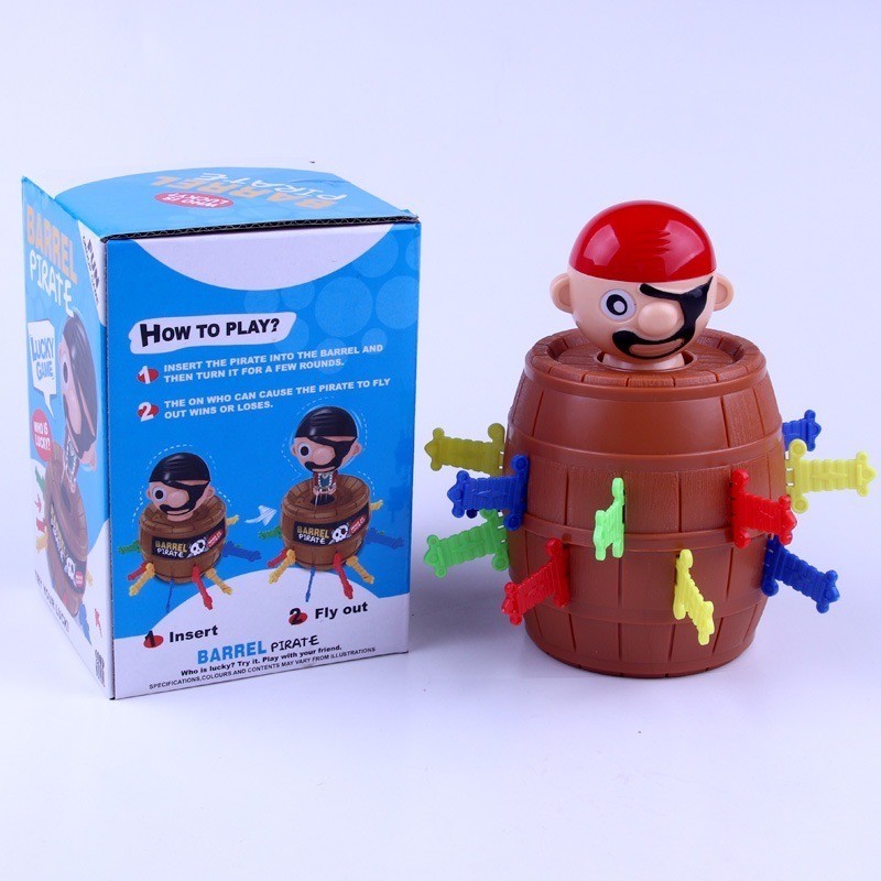 pirate lucky stab game เกมเสี่ยงดวง เสียบถังโจรสลัดหรรษา ขนาดกลาง