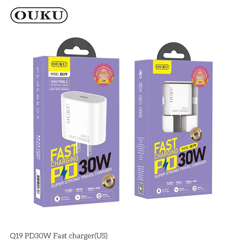 Q19 PD30W Fast charger(US TC TOTC TCTOIP