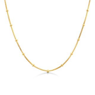 Jewellista Plain Necklace สร้อยเปล่า เงินแท้ 925 (BXB015)