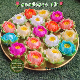 เหรียญโปรยทาน ดอกบัวดาว 3สี (ตัวเปล่า) เลือกสีได้ด้านใน 10 /…
