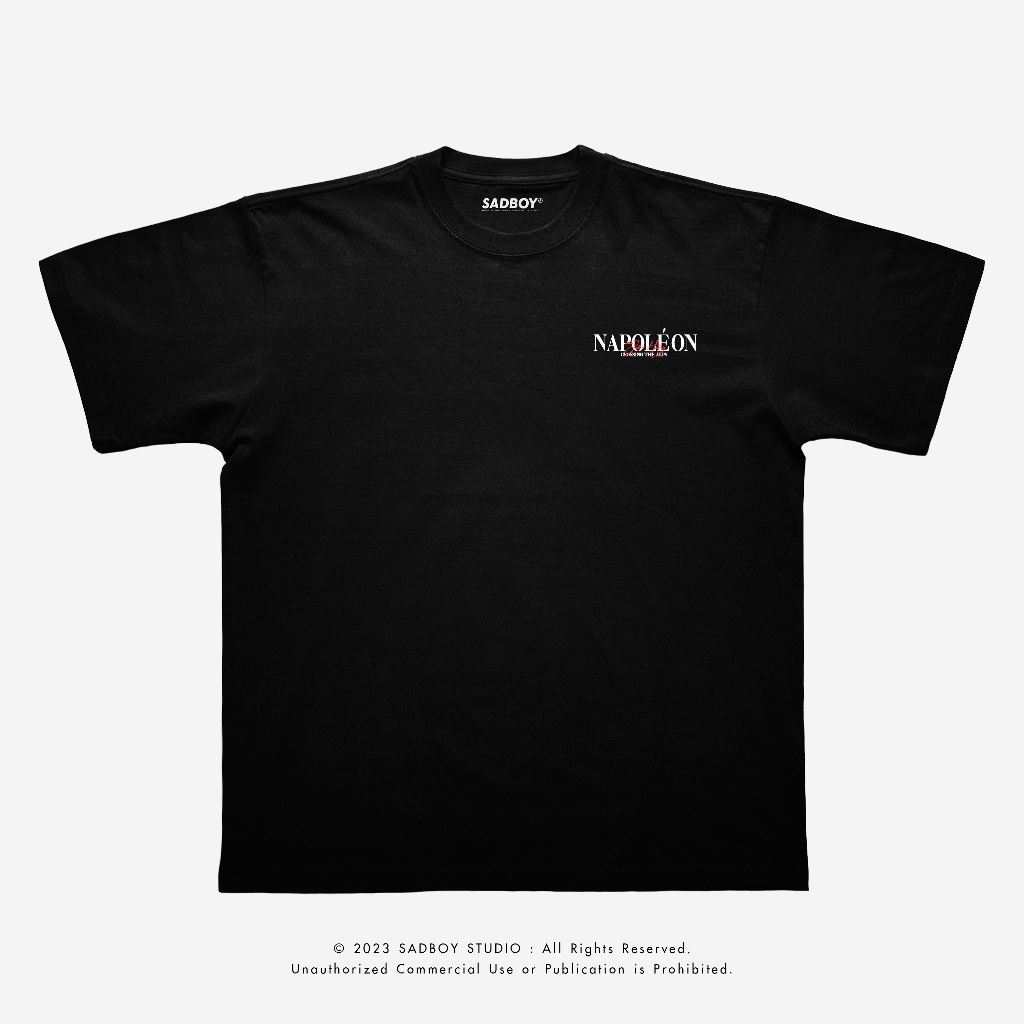 SADBOY® | Napoléon Bonaparte | Semi-Oversized | 100% Organic Cotton
