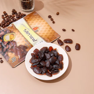 ลูกชิดอบแห้งไทโกกุ รสกาแฟ (Premium Grade) 80กรัม หวานน้อย พร้อมกลิ่นกาแฟอร่อยลงตัว
