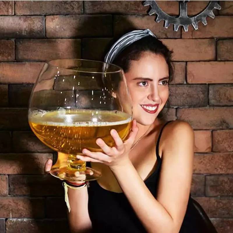 แก้วเหล้า แก้วบรั่นดี ค็อกเทล ความจุขนาดใหญ่6800ml แก้วbig size
