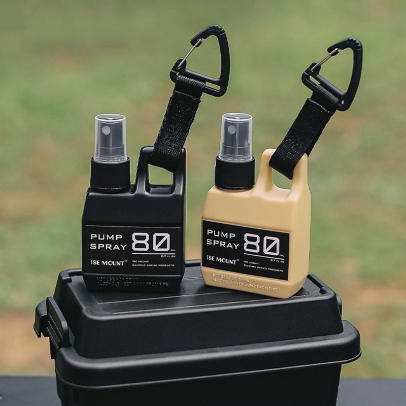 ขวดเปล่า สเปรย์ 80ml ใส่ ทนต่อสารเคมี แข็งแรง พกพาสะดวก spray camping เดิน ป่า กระเป๋า ตะขอ outdoor ท่องเที่ยว แคมป์ปิ้ง ราคา ถูกที่สุด ดีลบีเคเค แกลเลอรีภาพที่ 7