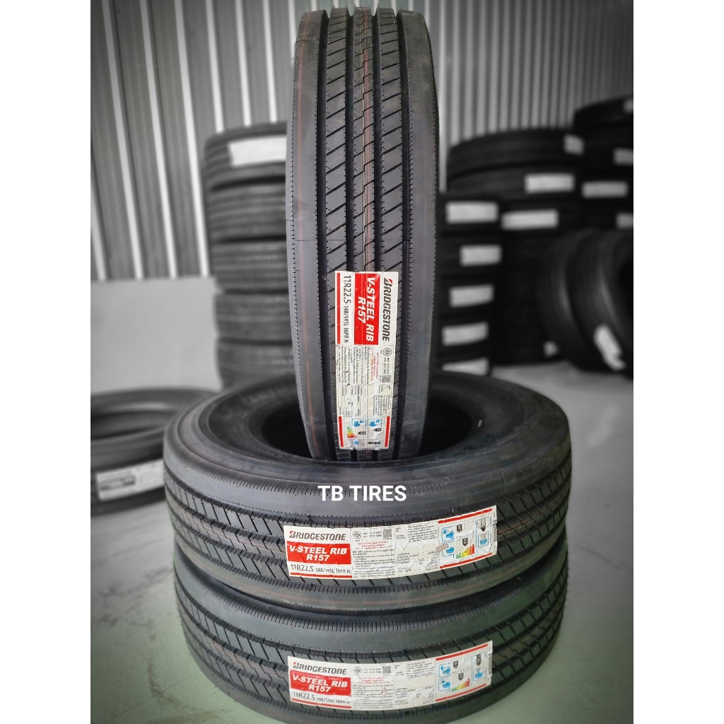 ยางรถบรรทุกเรเดียล 11R22.5 BRIDGESTONE R157 ปี 2024