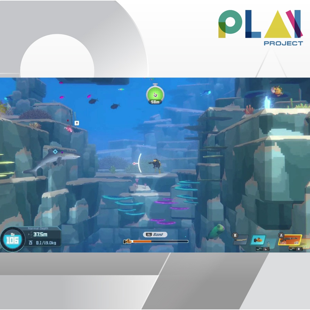 Nintendo Switch : Dave The Diver [มือ1] [แผ่นเกมนินเทนโด้ switch]