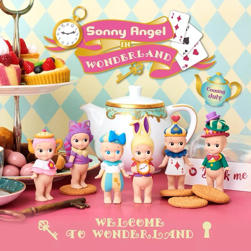 พร้อมส่ง..『Sonny Angel mini figure Sonny Angel in Wonderland』แท้