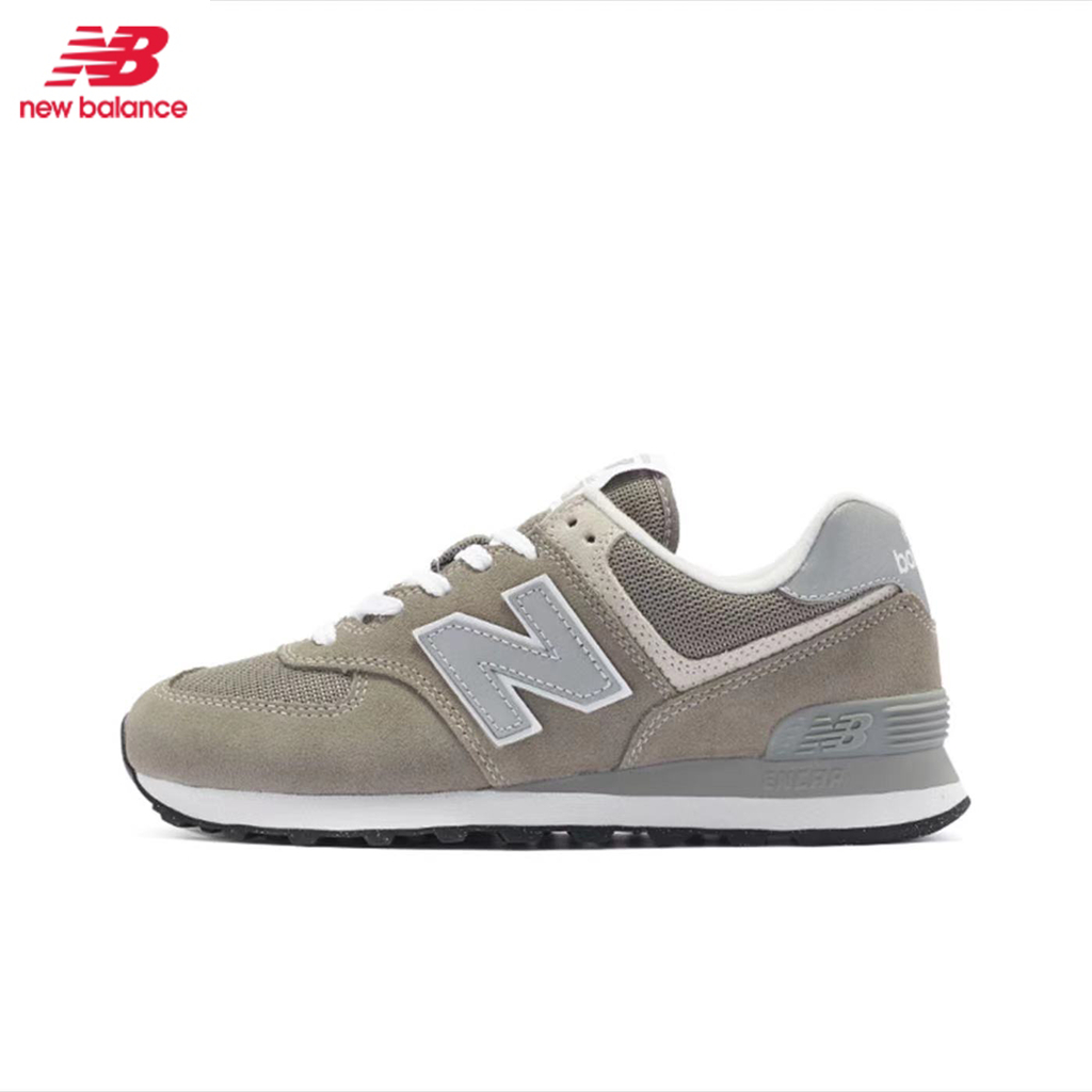 New Balance รองเท้าผ้าใบ รองเท้าแฟชั่น New Balance NB 574  ของแท้100% 【สีเทา】