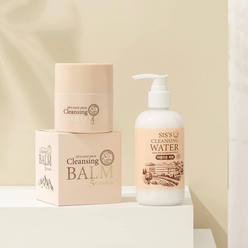 คลีนซิ่งนมแพะ SIS'S cleansing water 250 ml. รูปที่ 3