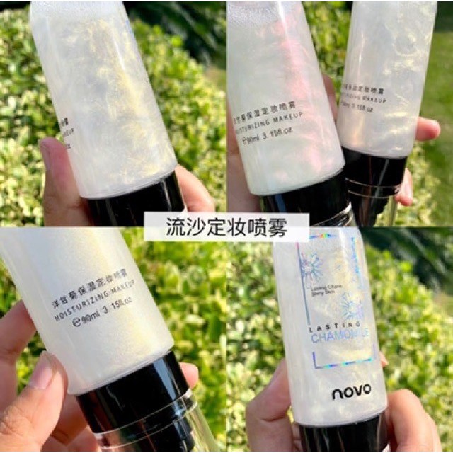 ((MS002)) สเปรย์บล็อกเครื่องสำอางค์ ไฮไลต์หน้าฉ่ำวาว NOVO moisturizing makeup spray - รูปที่ 2
