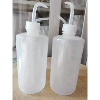 ขวดฉีดน้ำกลั่น (wash bottle) ขนาด 250-500 มล.