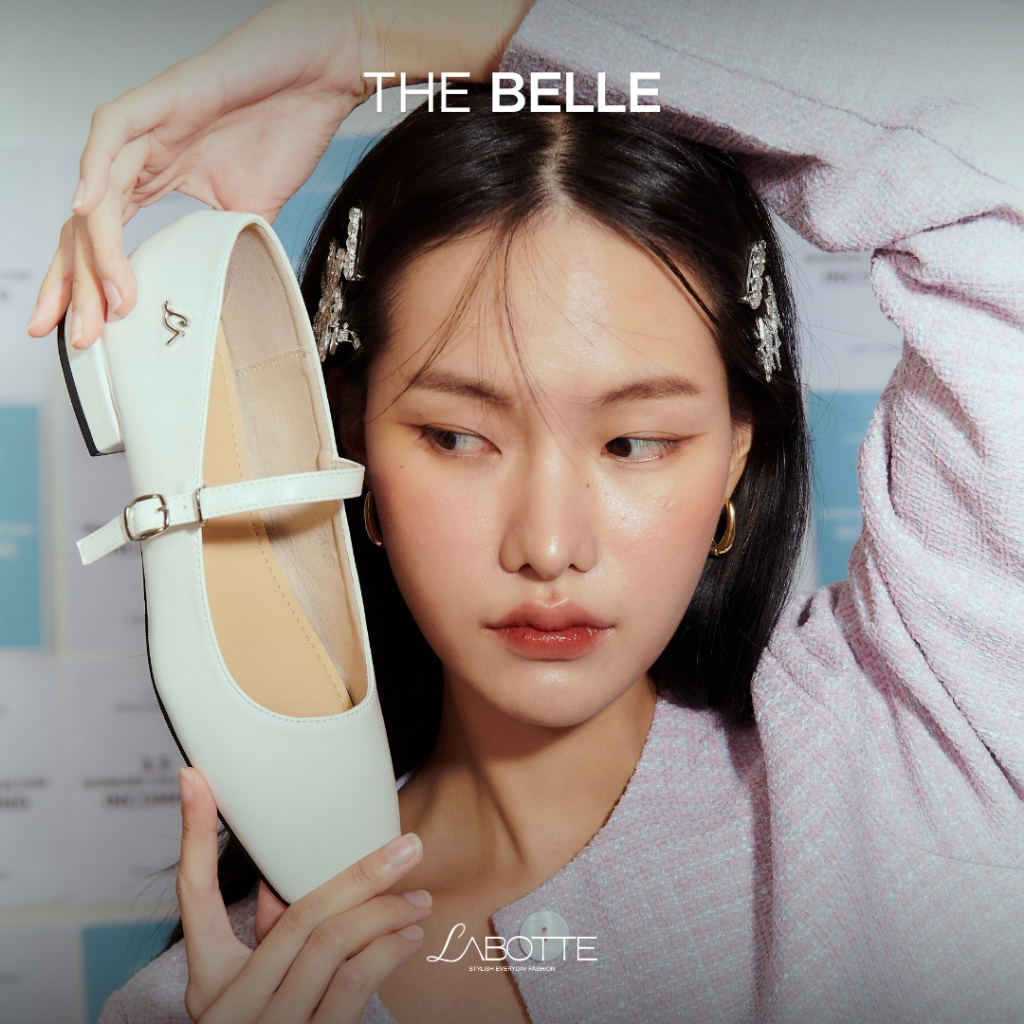 The Belle - Labotte.bkk รองเท้าแมรี่เจน แมรี่เจนส้นเตี้ย (903-1A)
