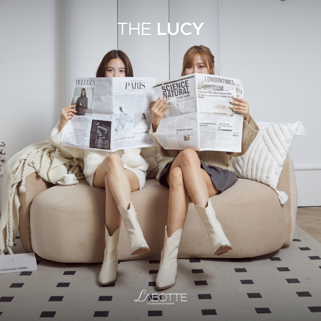 The Lucy - Labotte.bkk รองเท้าบูท บูทข้อสั้น (606-1)