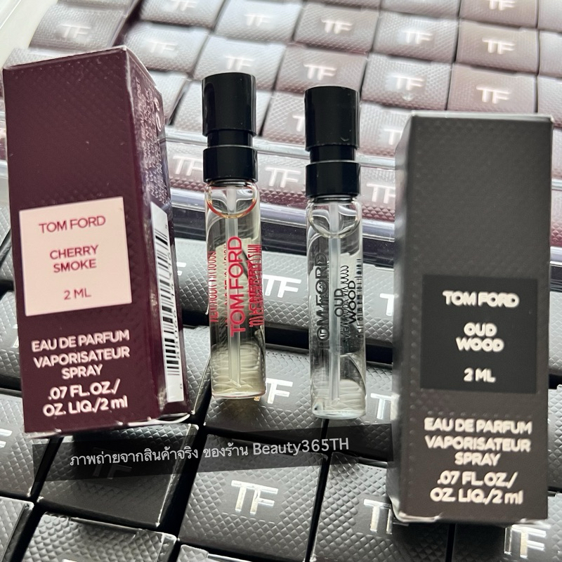 🌹2ml(มีกล่อง)&1.5ml🌹 Tom Ford  Oud Wood, Vanilla Sex EDP