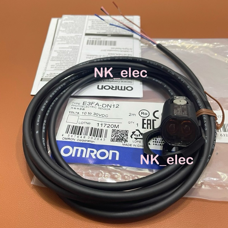 E3FA-DN12 PHOTOELECTRIC Sensor มีสินค้า พร้อมส่ง