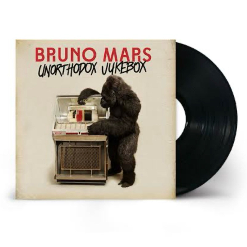 (พร้อมส่ง🔥) แผ่นเสียง Bruno Mars ‎Unorthodox Jukebox ,Vinyl, LP, Album,Eu มือหนึ่ง ซีล