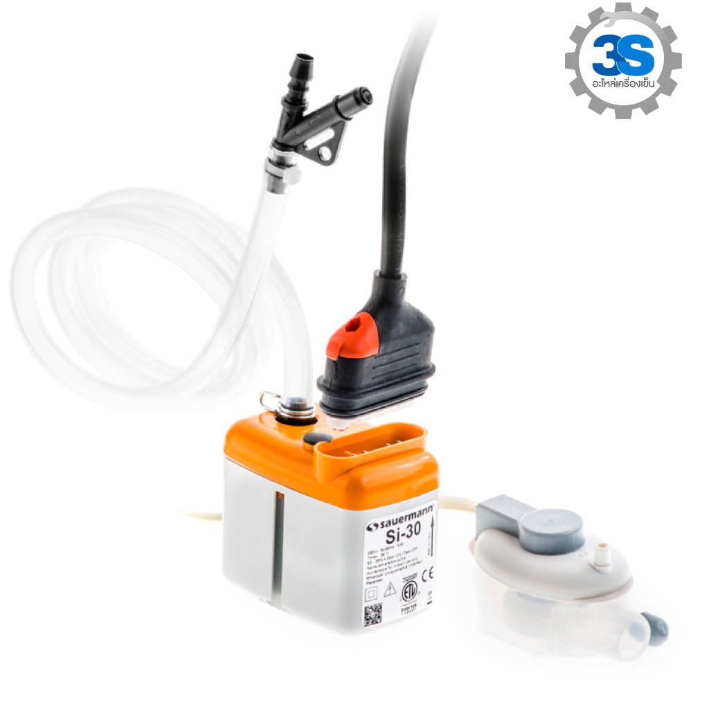 Sauermann SI-30  ปั๊มเดรนนํ้าทิ้ง กาลักน้ำแอร์ สำหรับเครื่องปรับอากาศ สำหรับ  68,000 BTU พร้อม **รับประกัน 3 เดือน** ราคา ถูกที่สุด ดีลบีเคเค แกลเลอรีภาพที่ 2