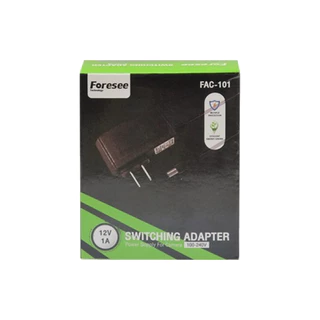 Foresee Adapter 12V1A FAC-101 / 12V2A FAC-102 อะแดปเตอร์กล้องวงจรปิด จ่ายไฟเต็ม พร้อมส่ง