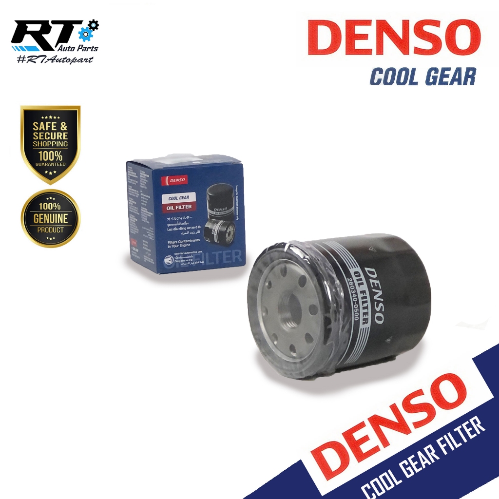 Denso กรองน้ำมันเครื่อง Nissan March, Almera, Sylphy, Juke,Neo,Tida,X-trail T32 T31 Teana,Cube,Note Navara / 260340-0790