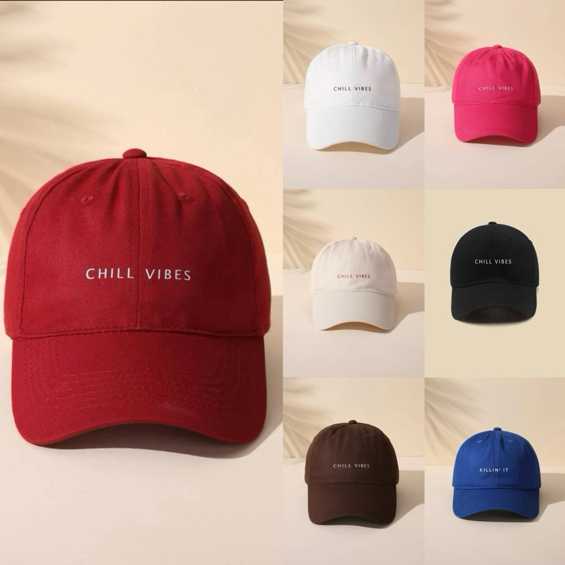 [CHILL VIBES] หมวกแก็ป มีทั้งหมด 7สี