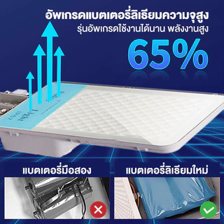 [เสียแลกใหม่]ไฟถนนโซล่าเซลล์7000000W กลางแจ้งกันน้ำ Solar Light ไฟสปอตไลท์ ไฟโซลาเซลล์ 688LED การควบคุมแสงอัจฉริยะ