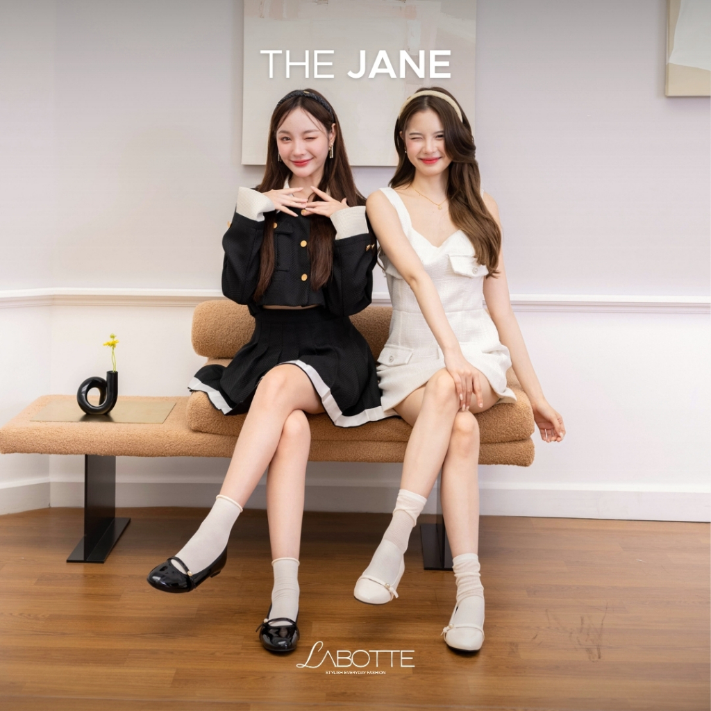 The Jane (Classic Color) - Labotte.bkk รองเท้าแมรี่เจน รองเท้า y2k