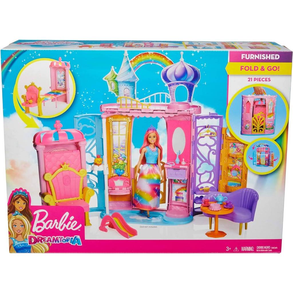 Barbie Dreamtopia Castle Playset ปราสาทของตุ๊กตาบาร์บี้ ดรีมโทเปีย (บ้านตุ๊กตาบาร์บี้) ของแท้