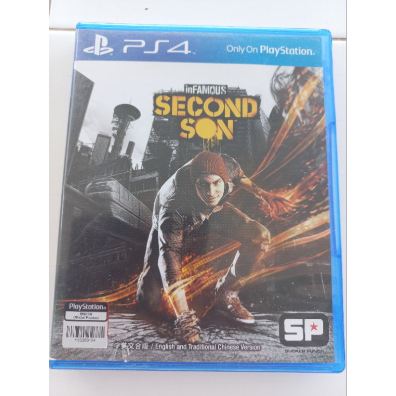 แผ่นเกม PS4 มือสอง INFAMOUS SECONDSON โซน 3