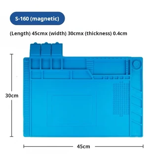แผ่นยางรองซ่อมมือถือ S-130 S-160 S-180 มีแม่เหล็ก