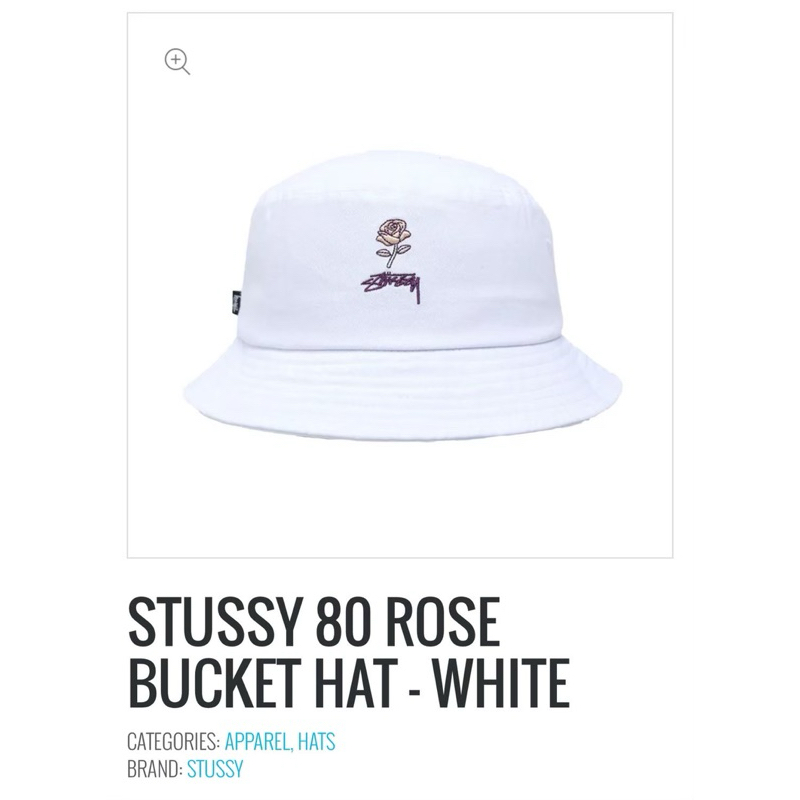 Stussy 80 Rose Bucket Hat