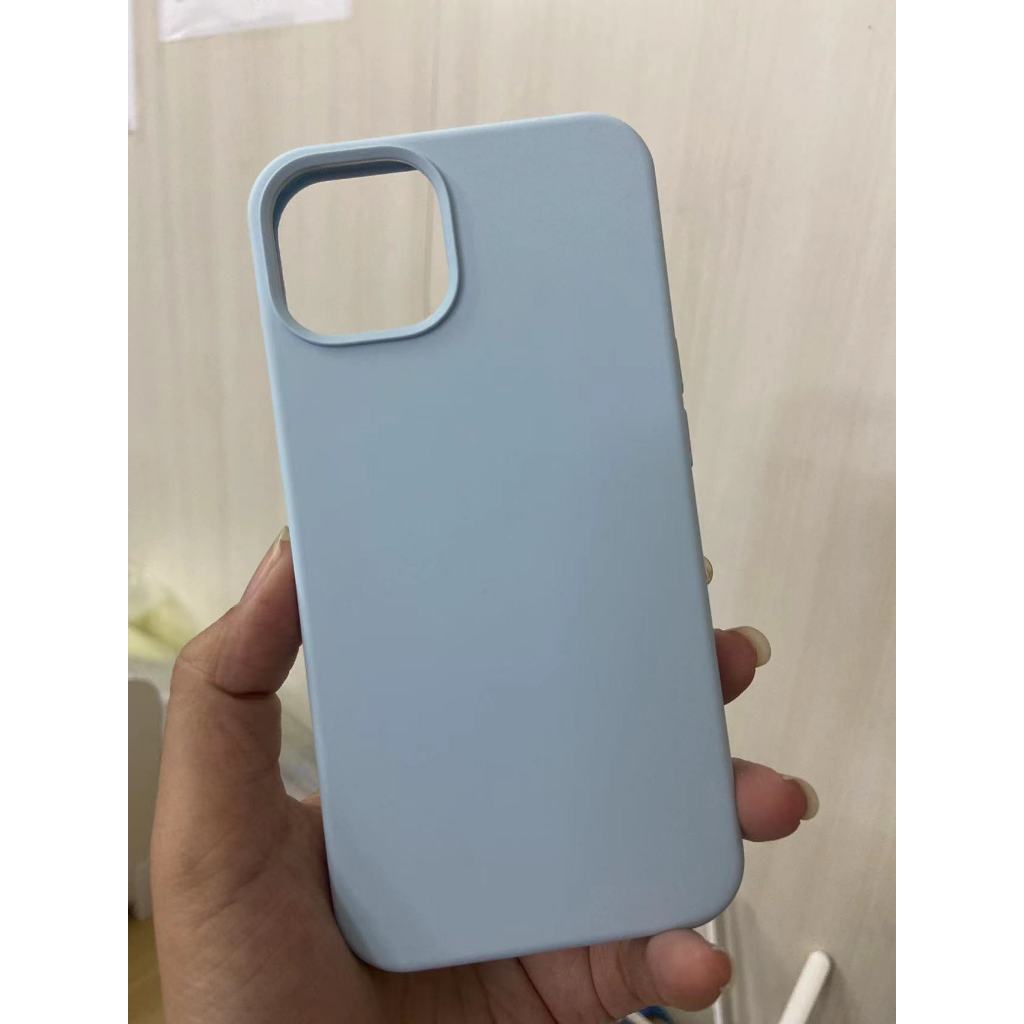 เคสซิลิโคน กันเปื้อน บุกำมะหยี่ Silicone Cover Case IPhone14promax 13 14plus 13Promax 15 15Por 15PX