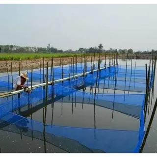 ตาข่ายผ้ามุ้งฟ้า 16ตา เหมาะสำหรับทำโรงเรือนปลูกผักปลอดสารพิใช้ทำลานตากข้าว/ทำคอกสัตว์กันยุงใช้เลี้ยงลูกปลา เลี้ยงกุ้ง